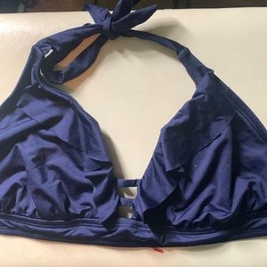 Navy Blue Bikini Top